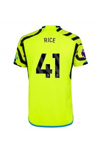 Arsenal Declan Rice #41 Jalkapallovaatteet Vieraspaita 2023-24 Lyhythihainen